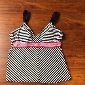 Gibson Latimer black and white tankini